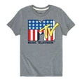 thumbnail image 1 of MTV - Americana Logo - Toddler And Youth Short Sleeve Graphic T-Shirt, 1 of 4