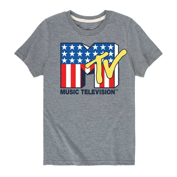 MTV - Americana Logo - Toddler And Youth Short Sleeve Graphic T-Shirt
