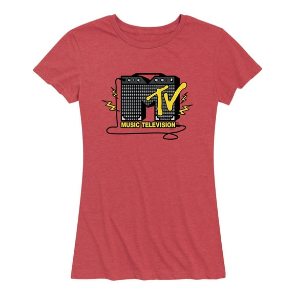 MTV - Amp - Women's Short Sleeve Graphic T-Shirt