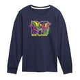 thumbnail image 1 of MTV - Animal Print Splatter - Toddler & Youth Long Sleeve Graphic T-Shirt, 1 of 4