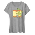 thumbnail image 1 of MTV - Apple Logo -  Women's Short Sleeve Graphic T-Shirt, 1 of 4