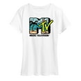 thumbnail image 1 of MTV - Beach Logo -  Women's Short Sleeve Graphic T-Shirt, 1 of 4
