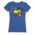 thumbnail image 1 of MTV - Beach Wave MTV Logo - Women's Short Sleeve Graphic T-Shirt, 1 of 4