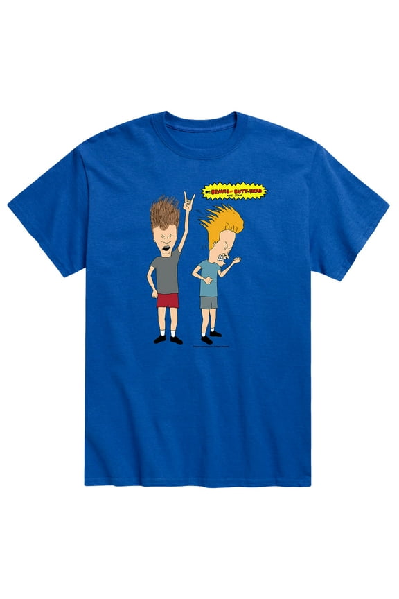 - Beavis & Butthead - Men's Short Sleeve Graphic T-Shirt