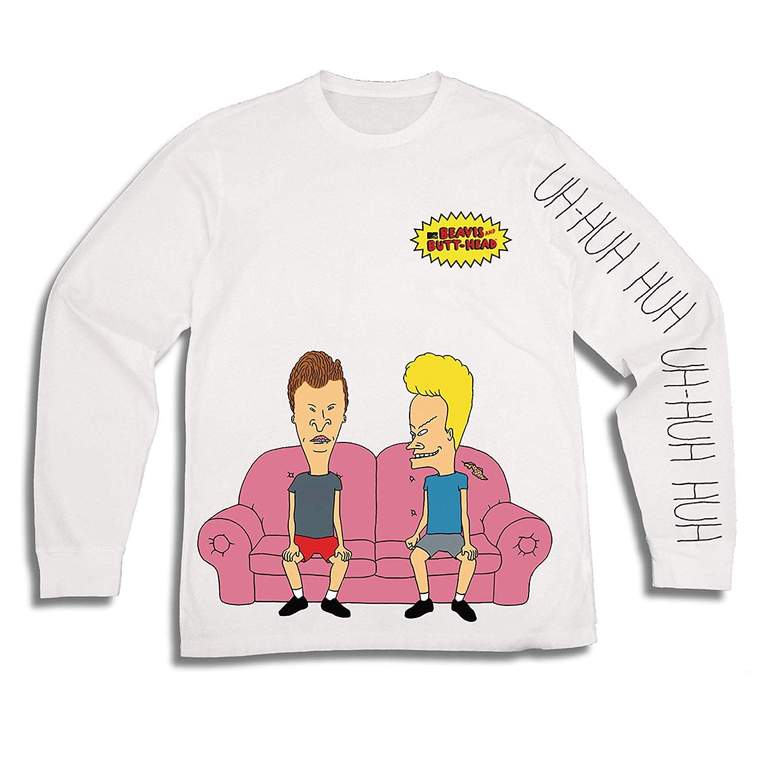 Mtv Beavis And Butt Head Shirt Mens Beavis And Butthead Iconic Long