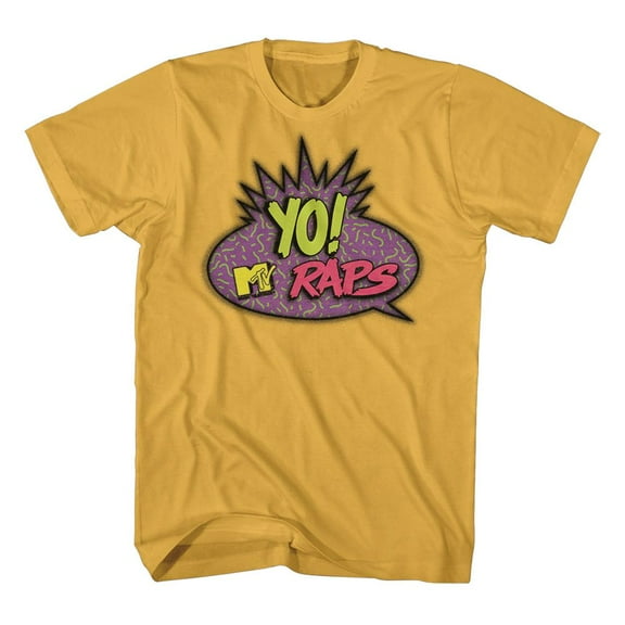 MTV Bright Yo! MTV Raps Ginger T-Shirt