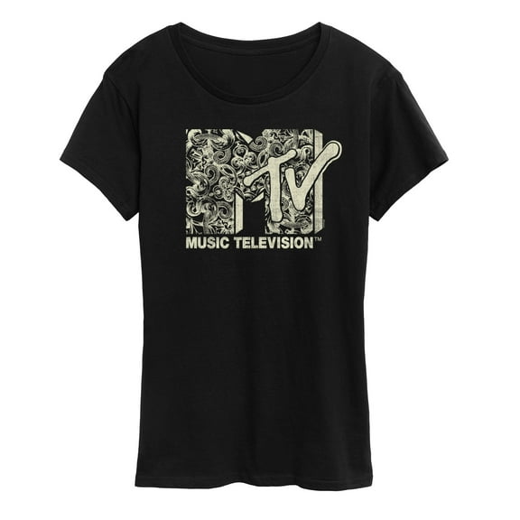 MTV - Brocade Logo - Women's Short Sleeve Graphic T-Shirt