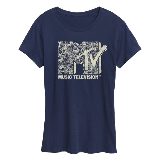 MTV - Brocade Logo - Women's Short Sleeve Graphic T-Shirt