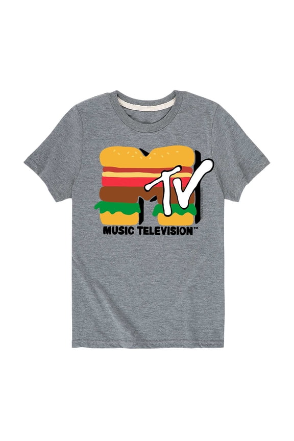 - Burger TV Logo - Toddler And Youth Short Sleeve Graphic T-Shirt