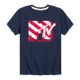 thumbnail image 1 of MTV - Candy Cane MTV - Toddler & Youth Short Sleeve Graphic T-Shirt, 1 of 5