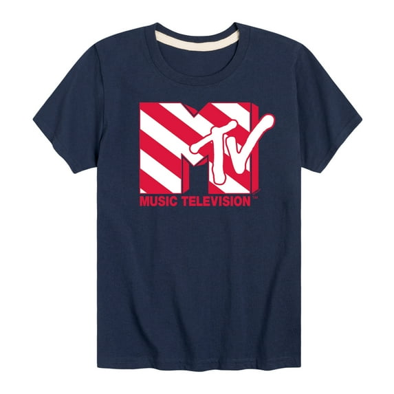 MTV - Candy Cane MTV - Toddler & Youth Short Sleeve Graphic T-Shirt
