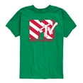 thumbnail image 1 of MTV - Candy Cane MTV - Toddler & Youth Short Sleeve Graphic T-Shirt, 1 of 5