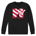 thumbnail image 1 of MTV - Candy Cane - Men's Crew Neck Fleece Pullover, 1 of 5