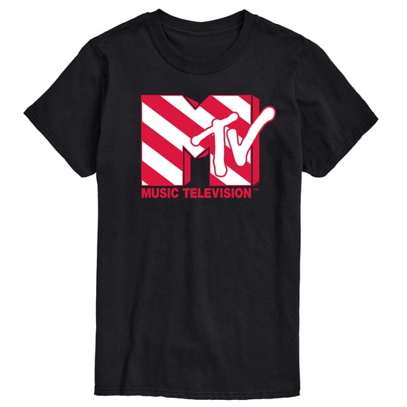 MTV - Candy Cane - Men's Short Sleeve Graphic T-Shirt
