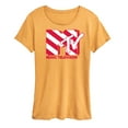 thumbnail image 1 of MTV - Candy Cane - Women's Short Sleeve Graphic T-Shirt, 1 of 1
