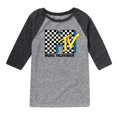 thumbnail image 1 of MTV - Checker Logo - Toddler And Youth Raglan Graphic T-Shirt, 1 of 4