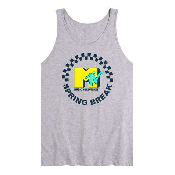 MTV - Checker MTV - Men's Jersey Tank Top