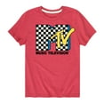 thumbnail image 1 of MTV - Checker MTV - Toddler And Youth Short Sleeve Graphic T-Shirt, 1 of 4