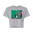 thumbnail image 1 of MTV - Christmas Candy Cane Logo - Juniors Cropped Tee, 1 of 5
