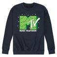 thumbnail image 1 of MTV - Christmas Tree - Men's Crew Neck Fleece Pullover, 1 of 5