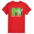 thumbnail image 1 of MTV - Christmas Tree - Men's Short Sleeve Graphic T-Shirt, 1 of 5
