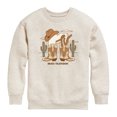 thumbnail image 1 of MTV - Cowboy Logo Graphic Long Sleeve Fleece Sweatshirt, 1 of 4