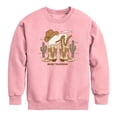 thumbnail image 1 of MTV - Cowboy Logo Graphic Long Sleeve Fleece Sweatshirt, 1 of 3