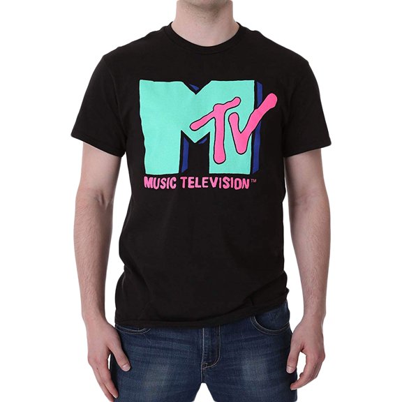 MTV Cyan Adult T-Shirt