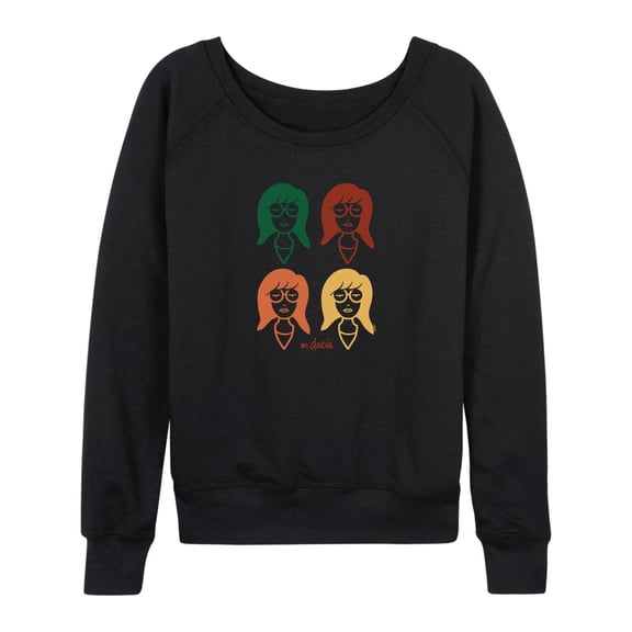 MTV - Daria - Women's Lightweight French Terry Long Sleeve Shirt