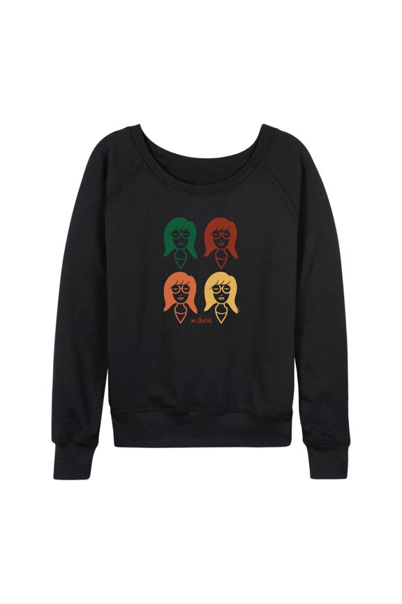 MTV - Daria - Women's Lightweight French Terry Long Sleeve Shirt