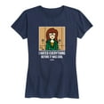 thumbnail image 1 of MTV - Daria - Women's Short Sleeve Graphic T-Shirt, 1 of 4