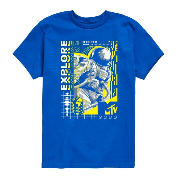 MTV - Explore Moon Person - Toddler & Youth Short Sleeve Graphic T-Shirt