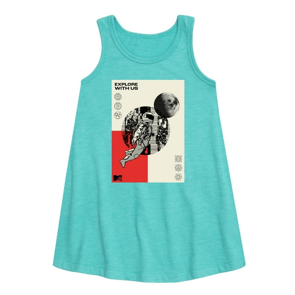 MTV - Explore With Us - Toddler & Youth Girls A-line Dress