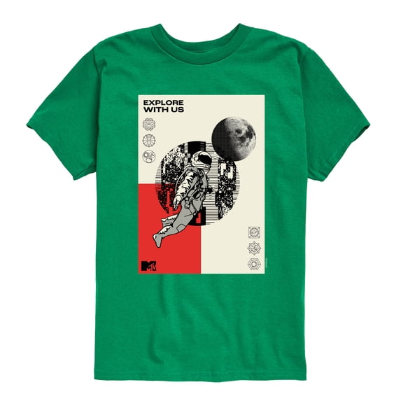 MTV - Explore With Us - Toddler & Youth Short Sleeve Graphic T-Shirt