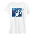 thumbnail image 1 of MTV - Fireworks Logo  - Women's Short Sleeve Graphic T-Shirt, 1 of 4