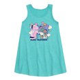 thumbnail image 1 of MTV - Funky Flower Dude - Toddler & Youth Girls A-line Dress, 1 of 3