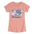 thumbnail image 1 of MTV - Funky Flower Dude - Toddler & Youth Girls Short Sleeve Graphic T-Shirt, 1 of 4