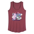 thumbnail image 1 of MTV - Funky Flower Dude  - Women's Racerback Tank Top, 1 of 4