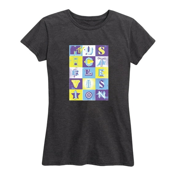 MTV - Gig Poster - Women's Short Sleeve Graphic T-Shirt