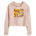 thumbnail image 1 of MTV - Hanukkah Gelt - Juniors Cropped Pullover Hoodie, 1 of 5
