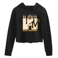 thumbnail image 1 of MTV - Hanukkah  - Juniors Cropped Pullover Hoodie, 1 of 5