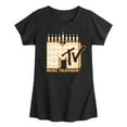 thumbnail image 1 of MTV - Hanukkah Logo - Toddler & Youth Girls Short Sleeve Graphic T-Shirt, 1 of 5