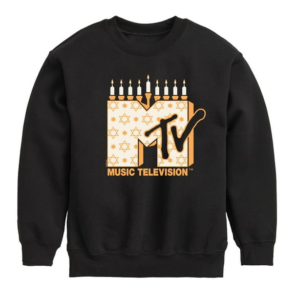 MTV - Hanukkah MTV - Toddler & Youth Crewneck Fleece Sweatshirt