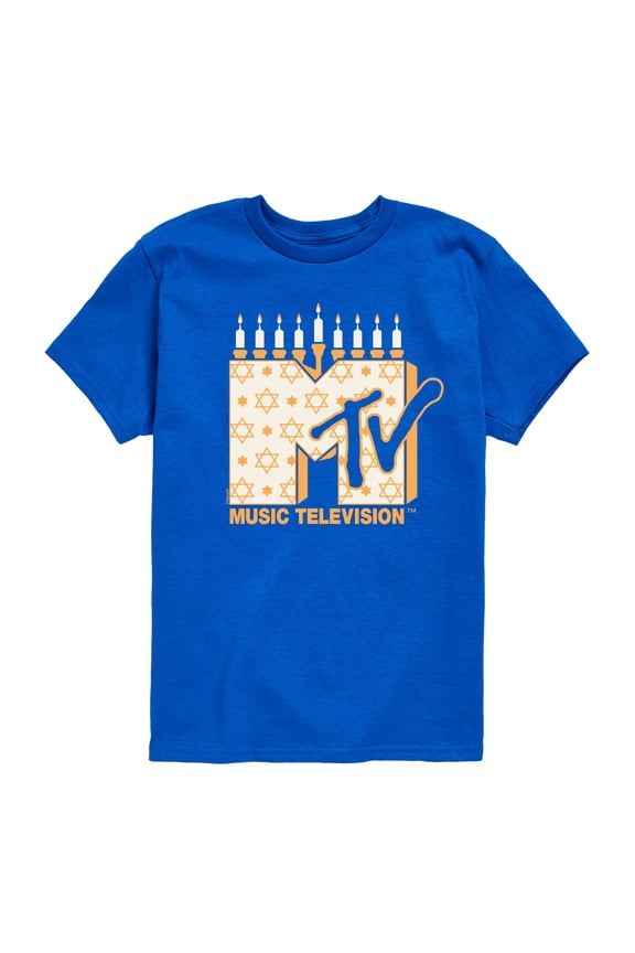 - Hanukkah MTV - Toddler & Youth Short Sleeve Graphic T-Shirt
