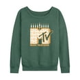 thumbnail image 1 of MTV - Hanukkah - Women's Lightweight French Terry Long Sleeve Shirt, 1 of 5