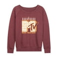 thumbnail image 1 of MTV - Hanukkah - Women's Lightweight French Terry Long Sleeve Shirt, 1 of 5