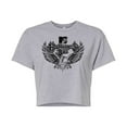 thumbnail image 1 of MTV - Headbangers Ball Eagle - Juniors Cropped Cotton Blend T-Shirt, 1 of 5