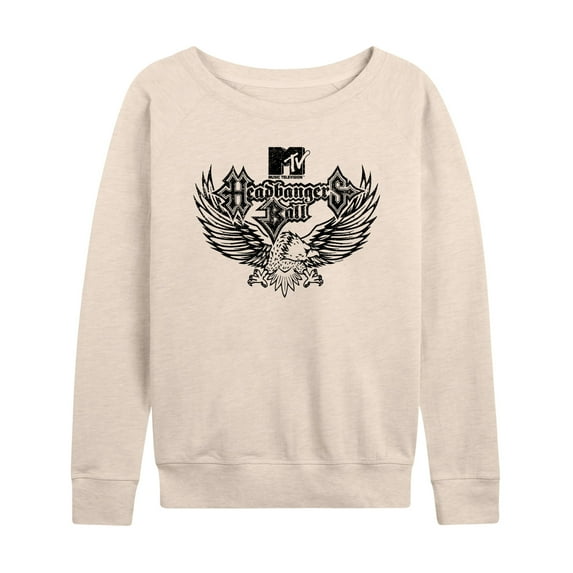 MTV - Headbangers Ball Eagle - Women's Lightweight French Terry Long Sleeve Shirt