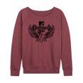 thumbnail image 1 of MTV - Headbangers Ball Eagle - Women's Lightweight French Terry Long Sleeve Shirt, 1 of 5