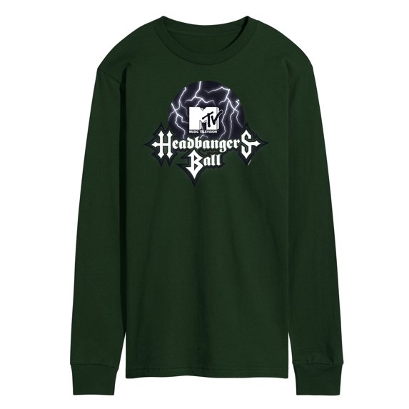 MTV - Headbangers Ball Lightning - Men's Long Sleeve Tee